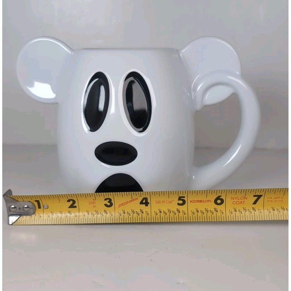 Disney Parks 2018 Halloween Mickey Mouse Ghost Boo To You Coffee Mug Rare HTF - Picture 8 of 8
